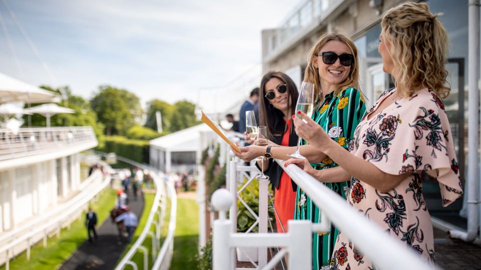 Hospitality- The Racecourse, Goodwood Charlton Hunt balcony