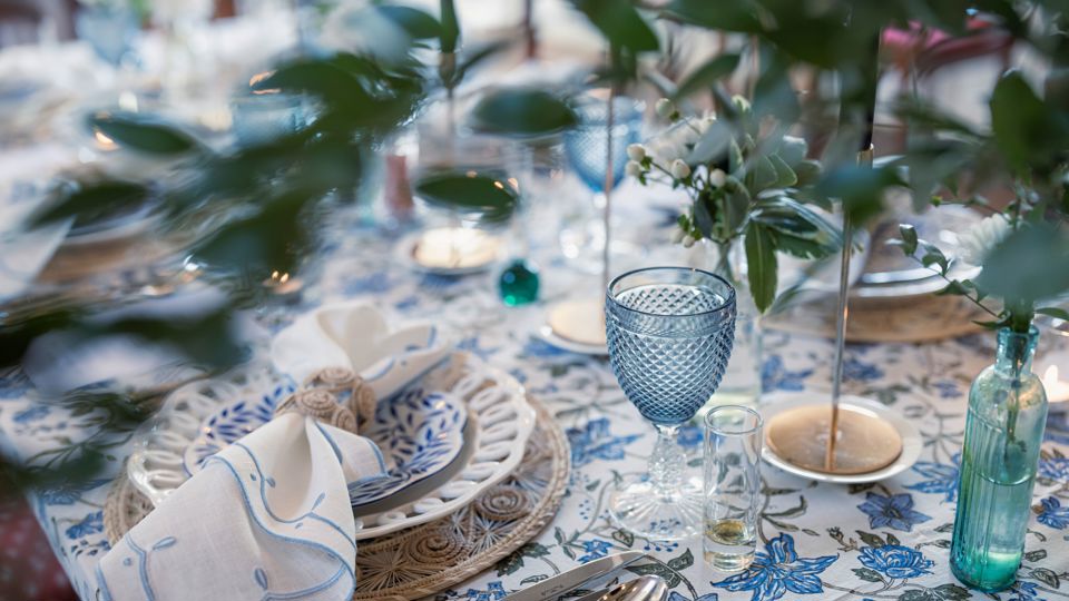 Goodwood Health x Storcx dinner at Farmer, Butcher, Chef restaurant, part of the Goodwood Estate in West Sussex..Table design by Maison Margaux..Client: Goodwood..Picture date: Sunday May 14, 2023..Photograph by Christopher Ison ©.07544044177.chris@christopherison.com.www.christopherison.com..IMPORTANT NOTE REGARDING IMAGE LICENCING FOR THIS PHOTOGRAPH: This image is supplied to the client under the terms previously agreed. No sales are permitted unless expressly agreed in writing by the photographer. Sharing with third parties is prohibited without the written permission of the photographer.