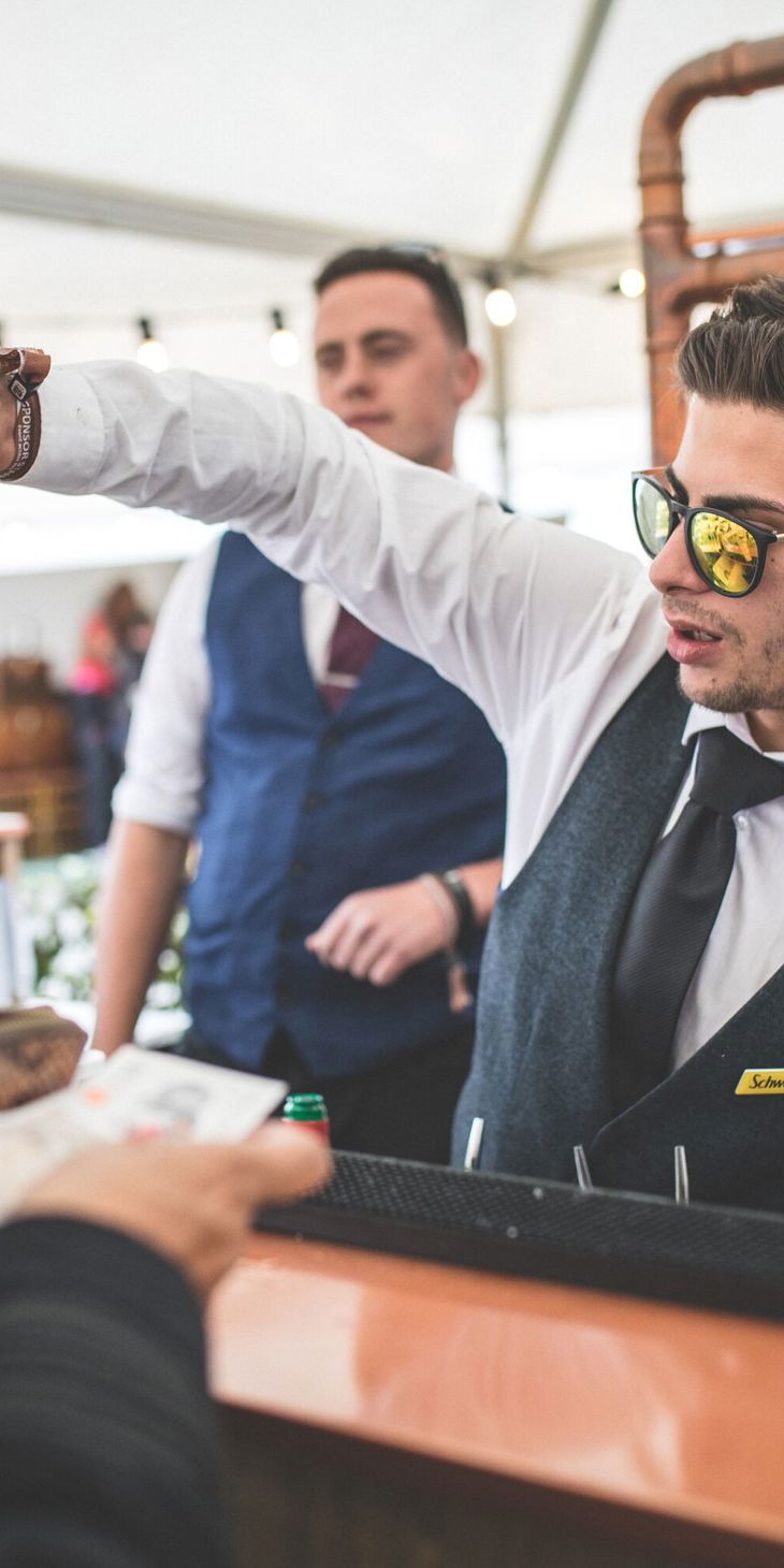 Schweppes bar, Over the Road, Goodwood Revival 2018. ©Toby Adamson