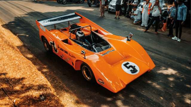 McLaren M8D Can-Am at Goodwood Festival of Speed. Credit: McLaren Racing.