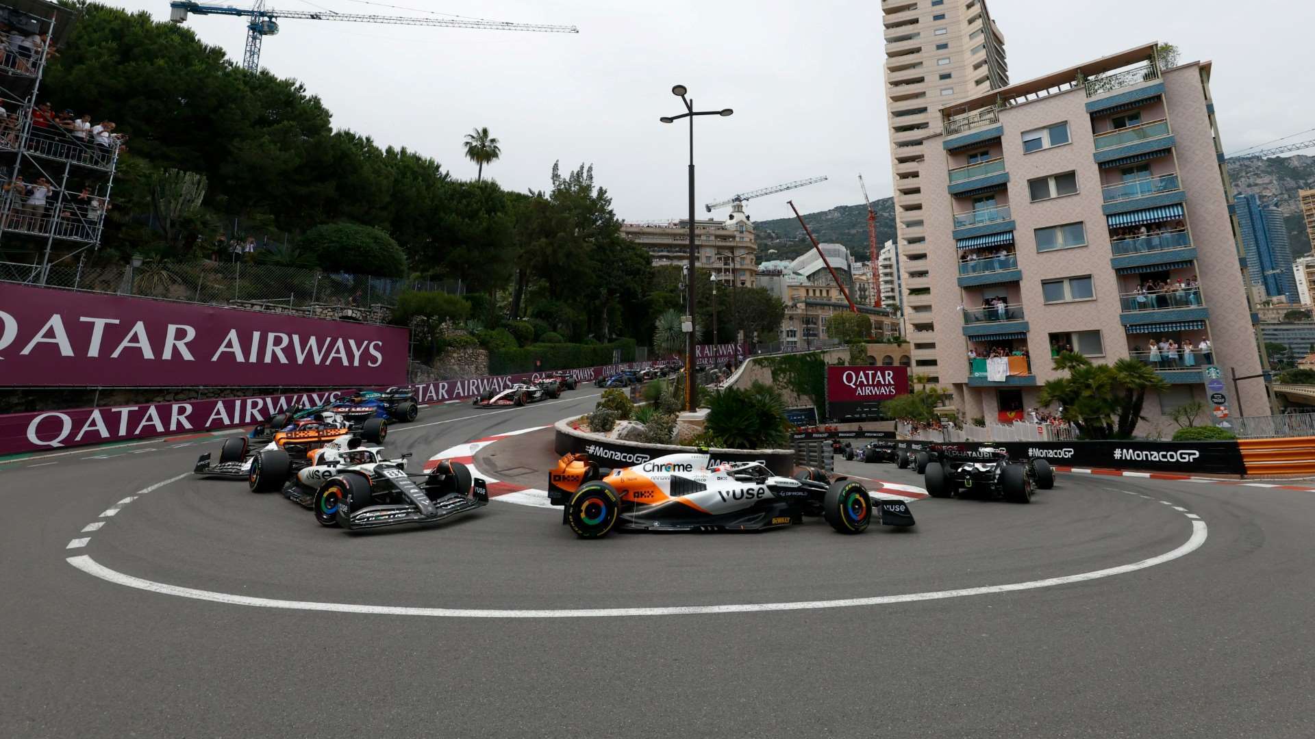 The Triple Crown-liveried McLarens showed a bit more punch around Monaco.