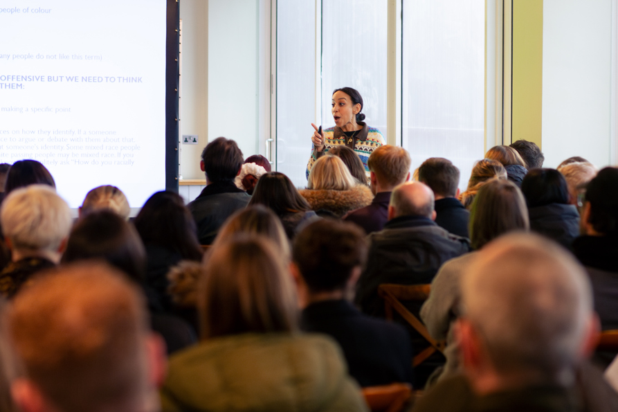 Everyday Racism delivering the Introduction to Anti-Racism training session